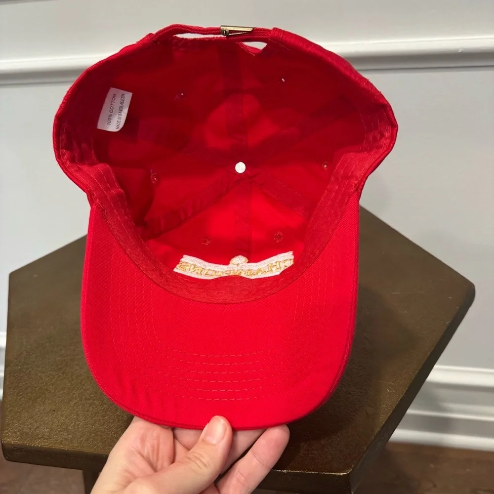 Ohio State OSU 2024 Scarlett National‎ Championship Ball Hat Buckeyes
